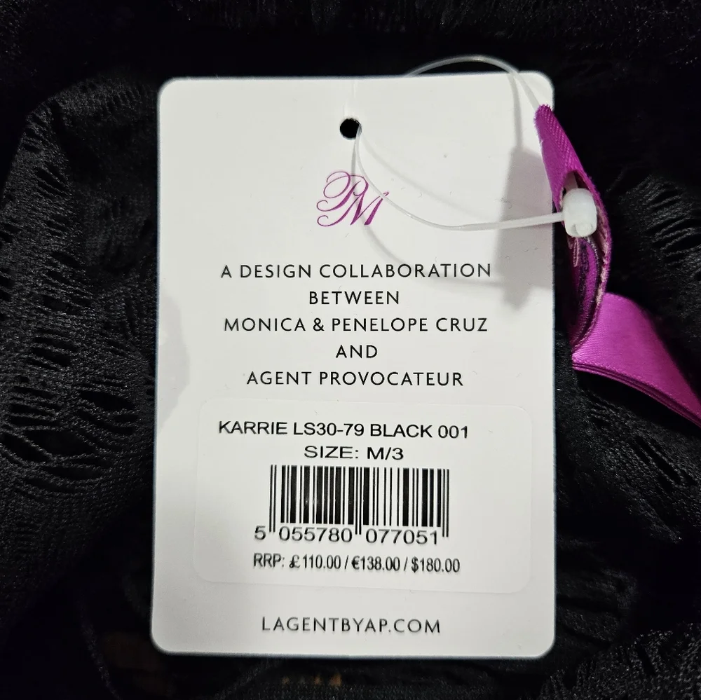 NWT L'agent By Agent Provocateur Karrie Fringe Swimsuit Cover-Up Size M - Picture 5 of 7
